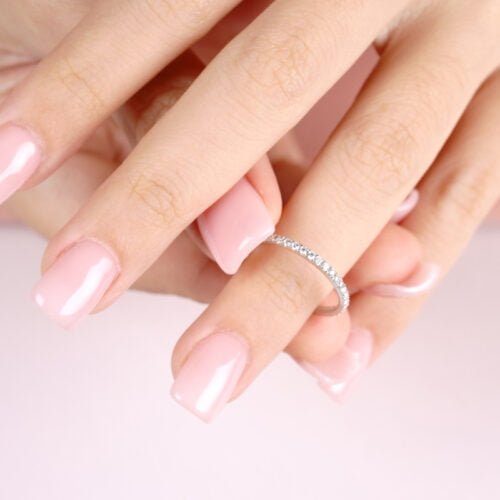 Single Wire Ring - Diamond Ring